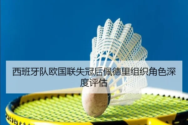 西班牙队欧国联失冠后佩德里组织角色深度评估
